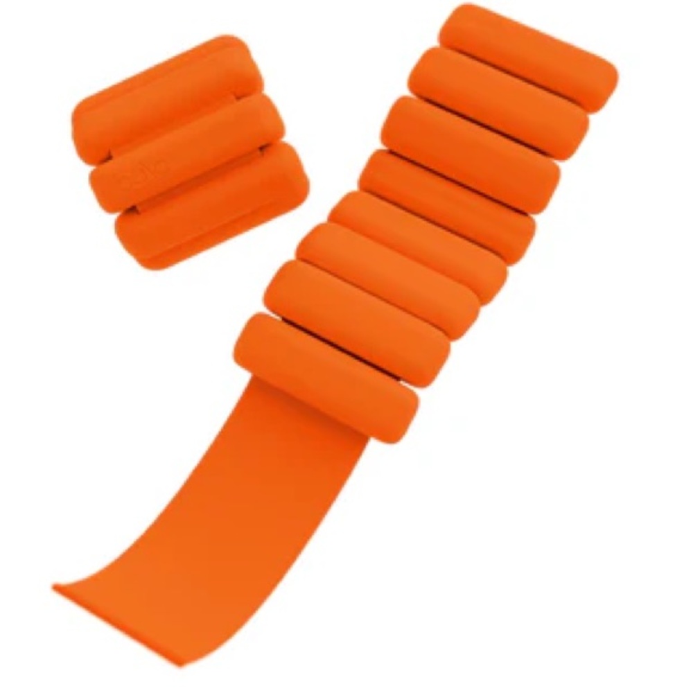 Orange bala bands ankle wrist weights